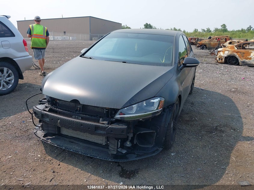 Vin: wvwuf7au7gw004810, lot: 3064191, volkswagen golf r 2.0 tsi 20162