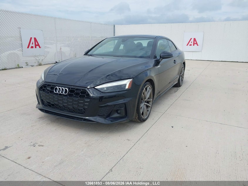 2021 Audi A5, Right Side, IAAI, VIN WAUTAAF57MA033335 — photo 2