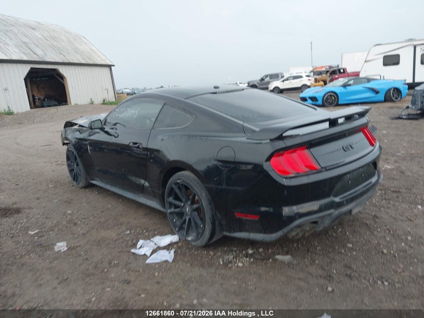 Vin: 1fa6p8cf2k5203648, lot: 3064214, ford mustang gt 20193