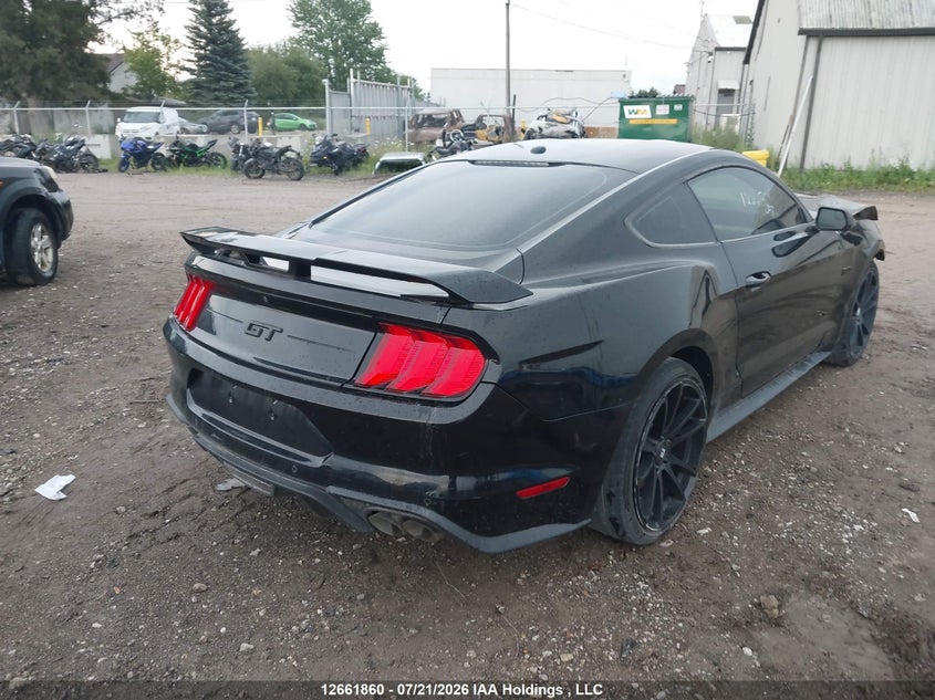 Vin: 1fa6p8cf2k5203648, lot: 3064214, ford mustang gt 20194