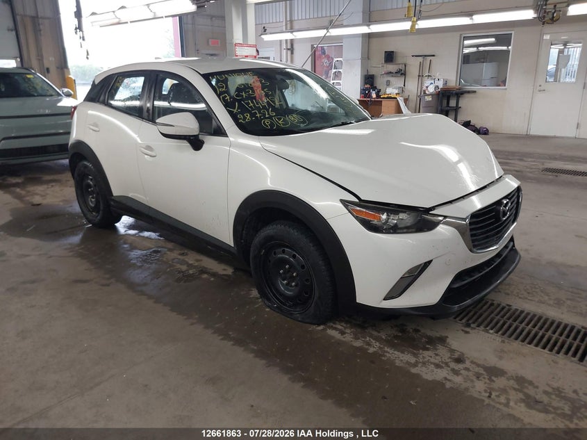 Vin: jm1dkdc75h0174492, lot: 3064217, mazda cx-3 gs 2017 img_1