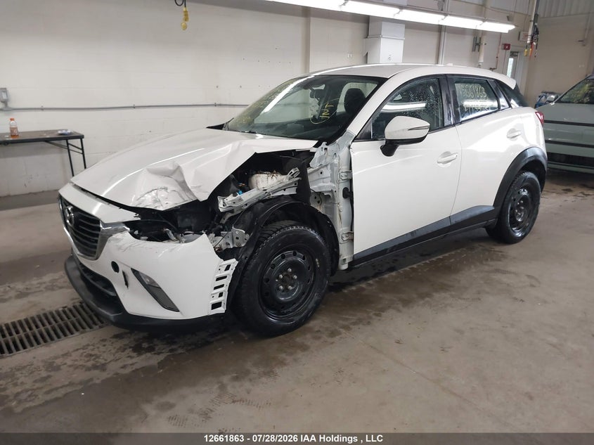 Vin: jm1dkdc75h0174492, lot: 3064217, mazda cx-3 gs 20172