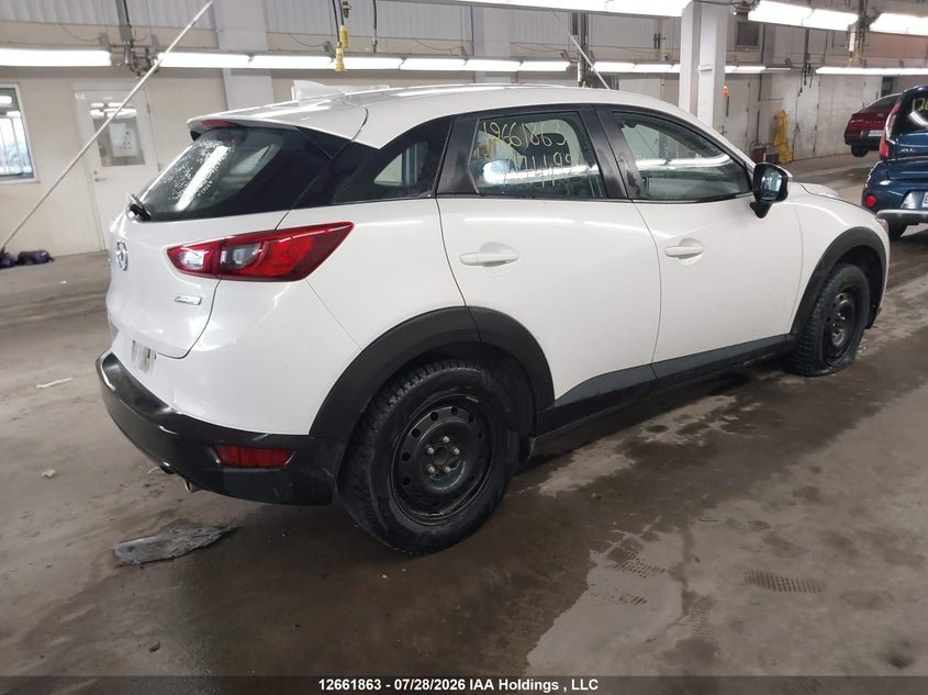 Vin: jm1dkdc75h0174492, lot: 3064217, mazda cx-3 gs 20174
