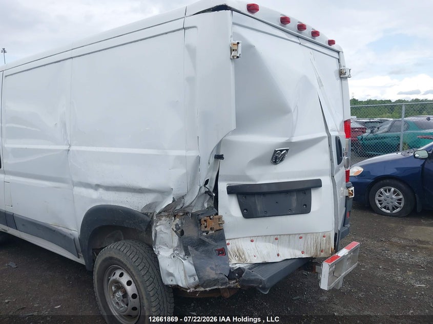 2017 RAM PROMASTER CITY VAN 3.6L V-6 DOHC, VVT, 280HP