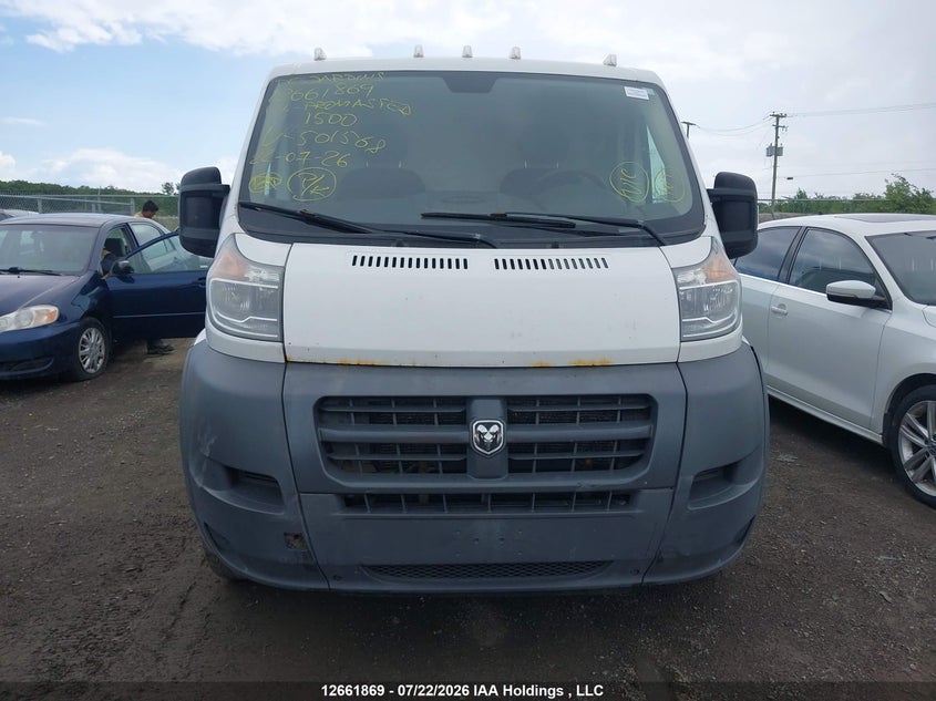 2017 RAM PROMASTER CITY VAN 3.6L V-6 DOHC, VVT, 280HP