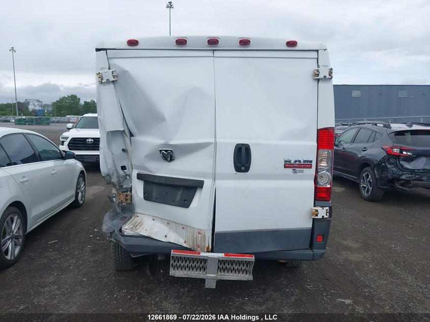 2017 RAM PROMASTER CITY VAN 3.6L V-6 DOHC, VVT, 280HP
