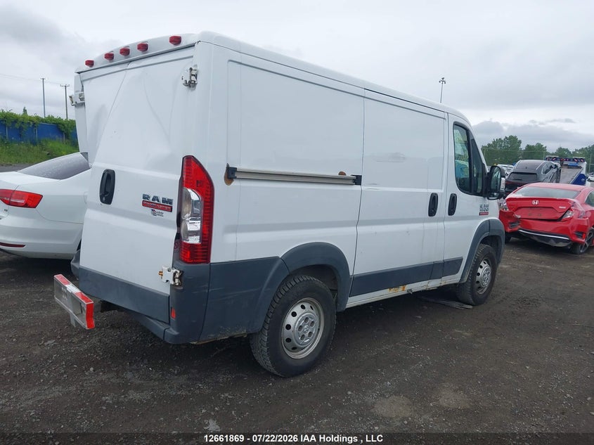 2017 RAM PROMASTER CITY VAN 3.6L V-6 DOHC, VVT, 280HP