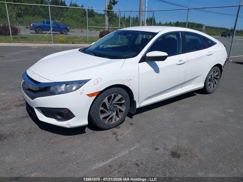 Vin: 2hgfc2f60jh014228, lot: 3064224, honda civic se 20182