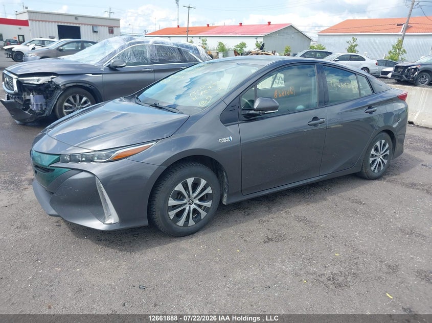 Vin: jtdkarfp9l3121661, lot: 3064242, toyota prius prime 20202