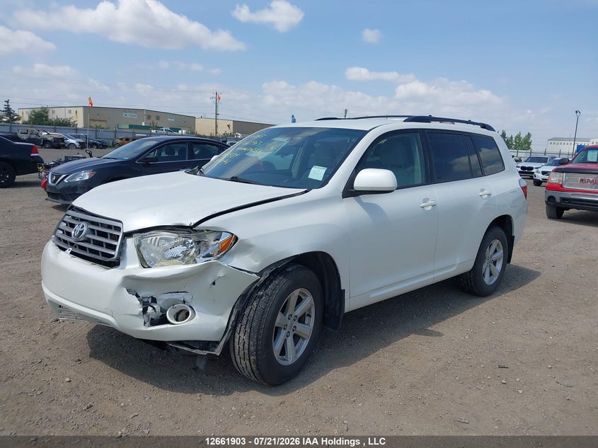 2009 Toyota Highlander, Front, IAAI, VIN JTEES44A592121484 — photo 2