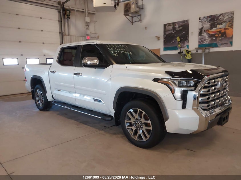 2024 Toyota Tundra Platinum 4X4, Викрадення, IAAI, VIN 5TFMA5DB7RX179486