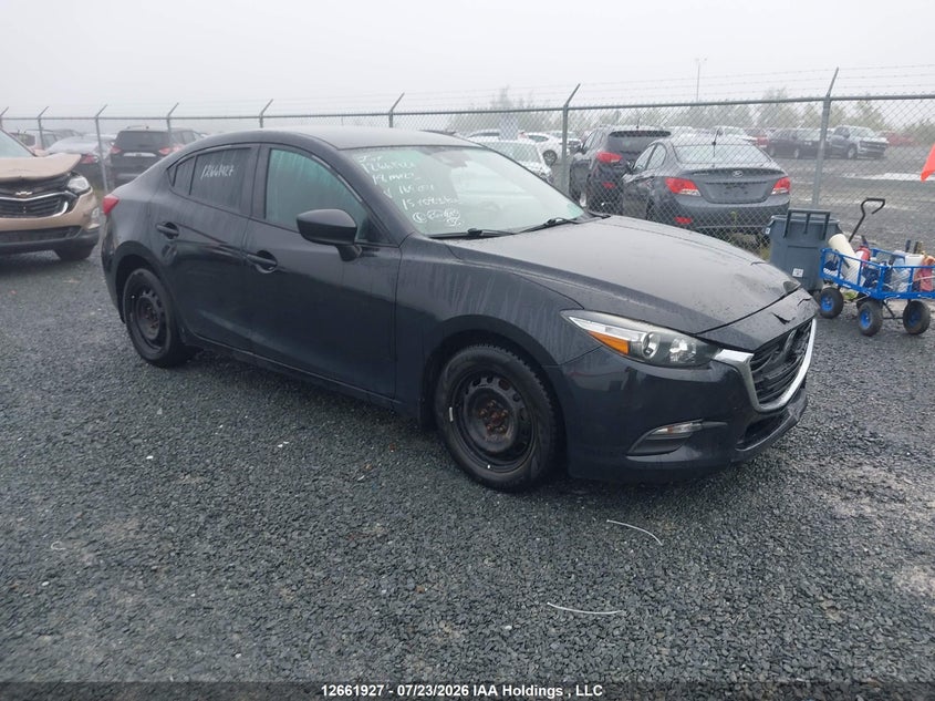 Vin: jm1bn1u7xj1169204, lot: 3064281, mazda mazda3 gx 20181