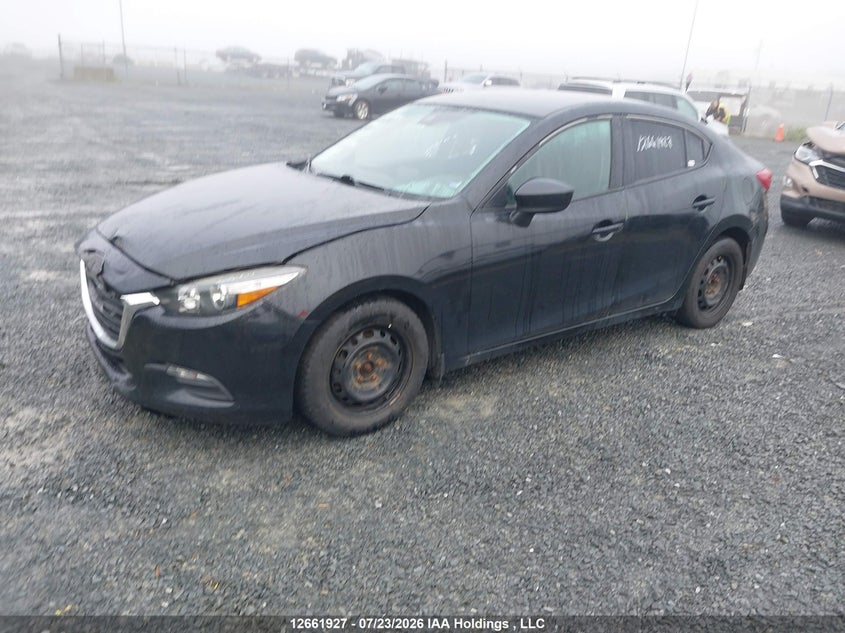 Vin: jm1bn1u7xj1169204, lot: 3064281, mazda mazda3 gx 20182