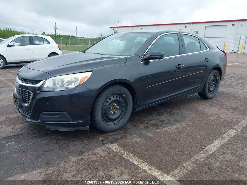 2015 Chevrolet Malibu, Rear, IAAI, VIN 1G11C5SL0FF280212 — photo 2