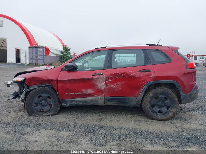 2014 JEEP CHEROKEE SPORT UTILITY VEHICLE 3.2L V-6 DOHC, 271HP