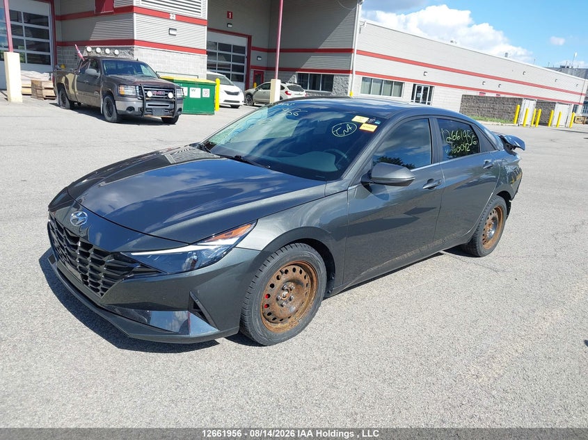 Vin: kmhln4ag8mu160042, lot: 3064310, hyundai elantra sel 20212