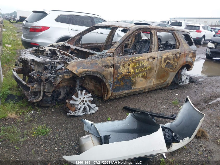 Vin: salcr2rx7jh731583, lot: 3064319, land rover discovery sport hse 20182