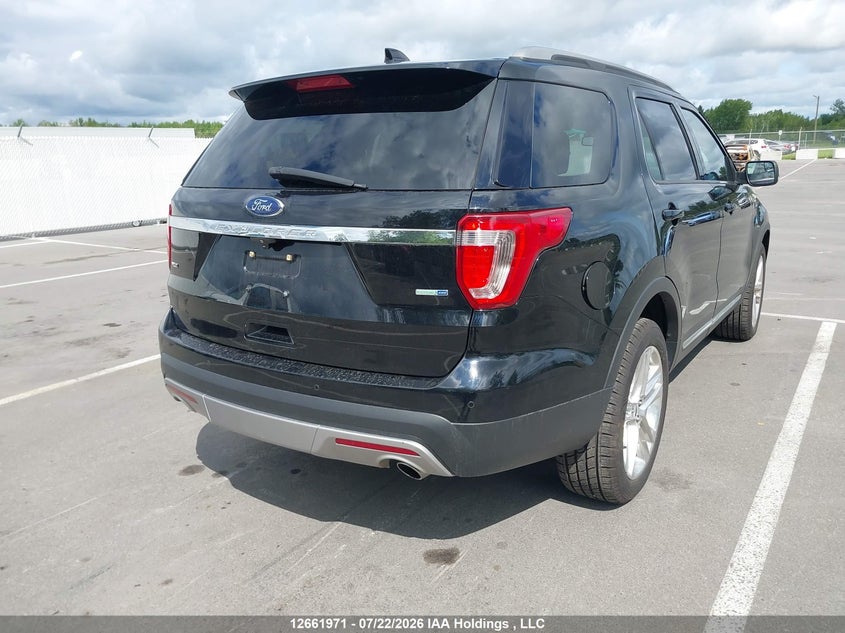 Vin: 1fm5k8d89ggc43236, lot: 3064325, ford explorer xlt 20164