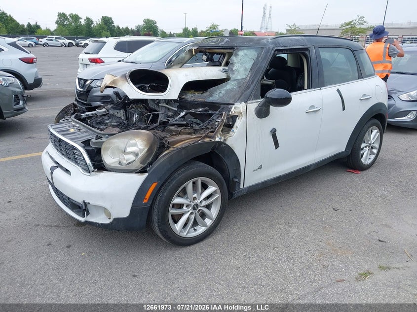 Vin: wmwzc5c59dwp34669, lot: 3064327, mini countryman cooper s 20132