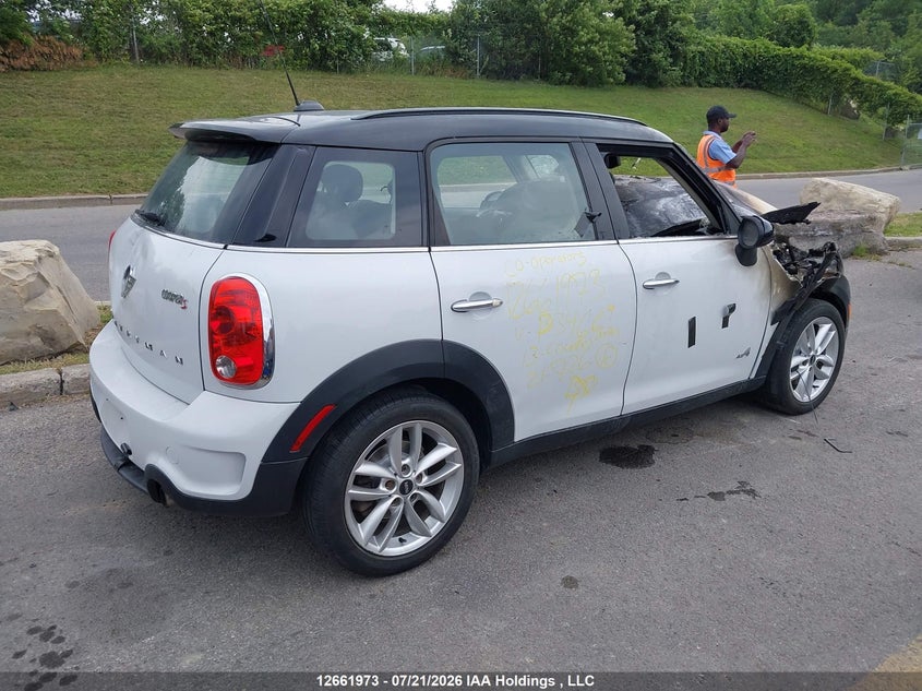 Vin: wmwzc5c59dwp34669, lot: 3064327, mini countryman cooper s 20134