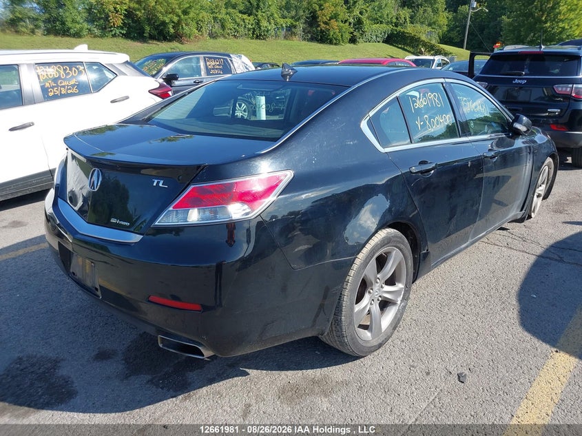 2014 ACURA TL SEDAN 3.7L V-6 VVT, 305HP