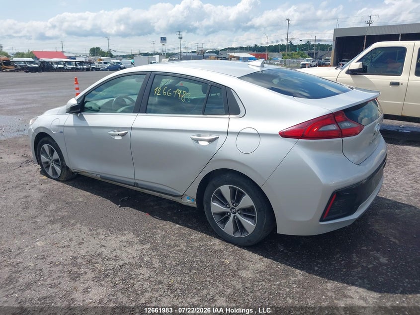 Vin: kmhc75ld6ju104096, lot: 3064338, hyundai ioniq plug-in hybrid limited 20183
