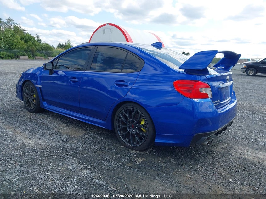 Vin: jf1va2y69k9809802, lot: 3064393, subaru wrx sti limited 20193