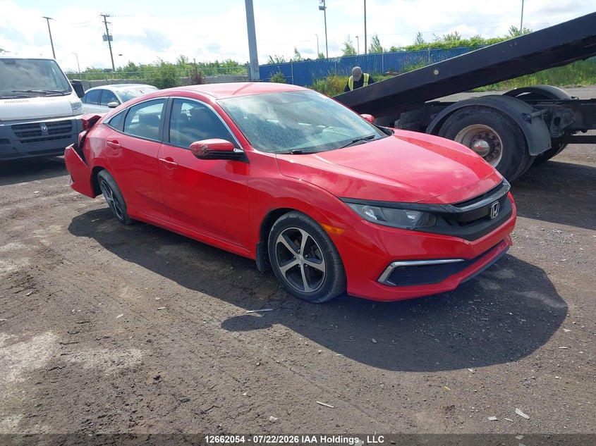 Vin: 2hgfc2f58lh016481, lot: 3064416, honda civic lx 2020 img_1