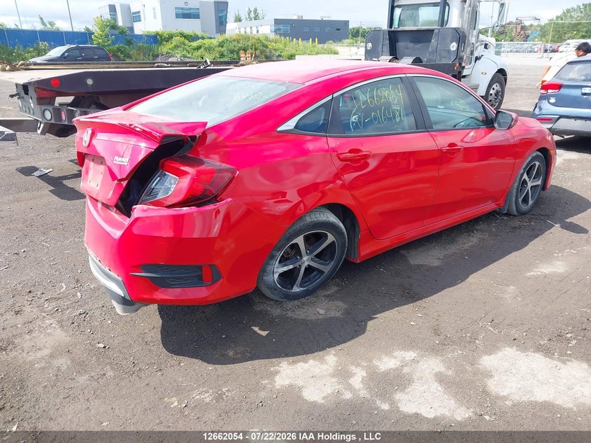 Vin: 2hgfc2f58lh016481, lot: 3064416, honda civic lx 20204
