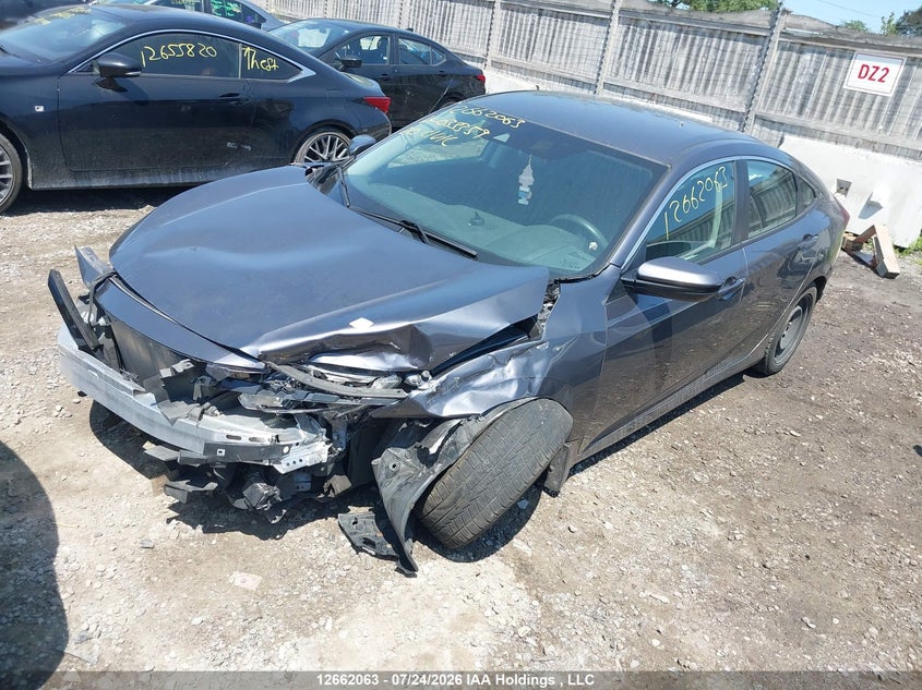 Vin: 2hgfc2f58lh033359, lot: 3064426, honda civic lx 20202