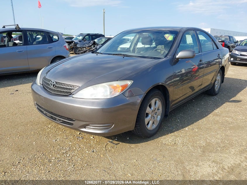 2004 Toyota Camry, Rear, IAAI, VIN 4T1BF32K84U580650 — photo 2