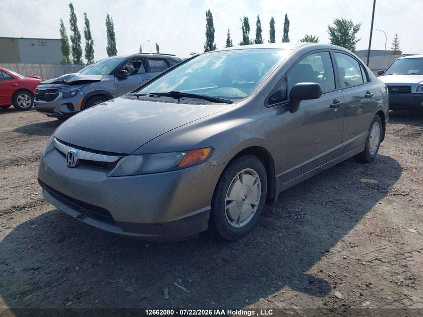 2008 Honda Civic, Water, IAAI, VIN 2HGFA154X8H030365 — photo 2