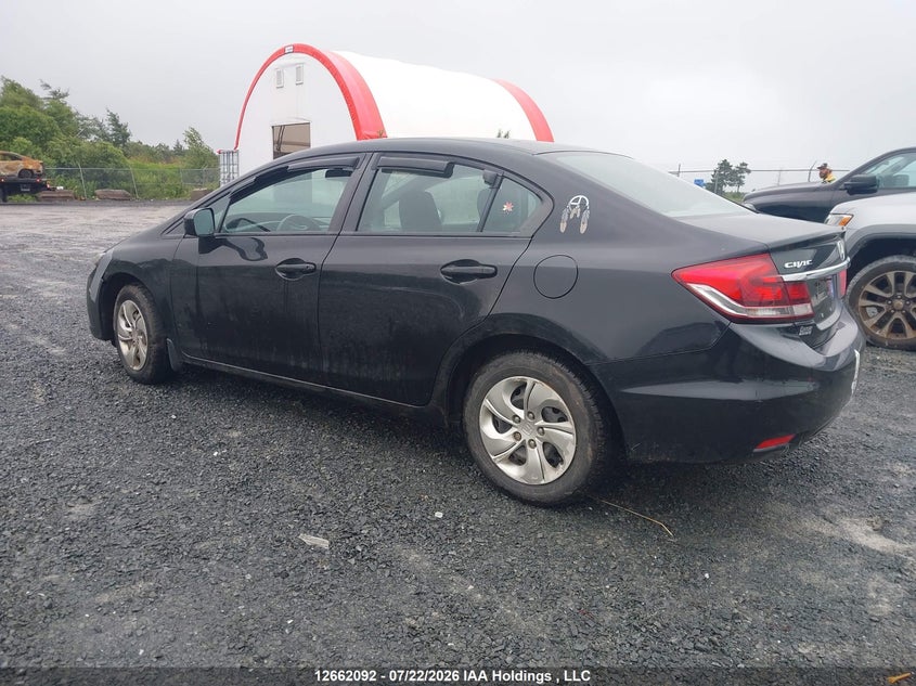 Vin: 2hgfb2f44fh040792, lot: 3064470, honda civic lx 20153