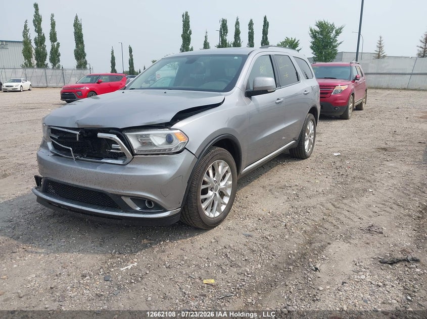 Vin: 1c4rdjdg8gc393022, lot: 3064496, dodge durango limited 20162