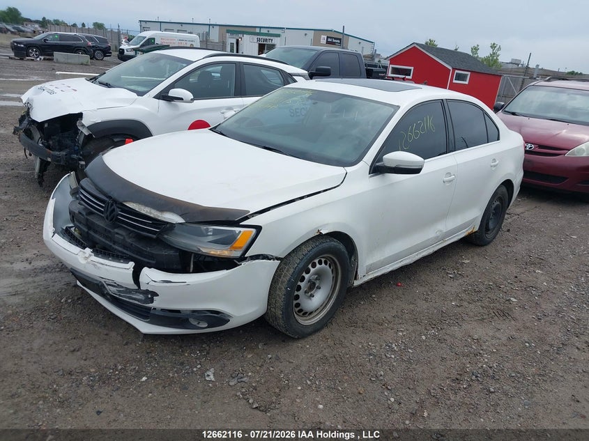 2012 Volkswagen Jetta, Front, IAAI, VIN 3VWLX7AJ2CM331153 — photo 2