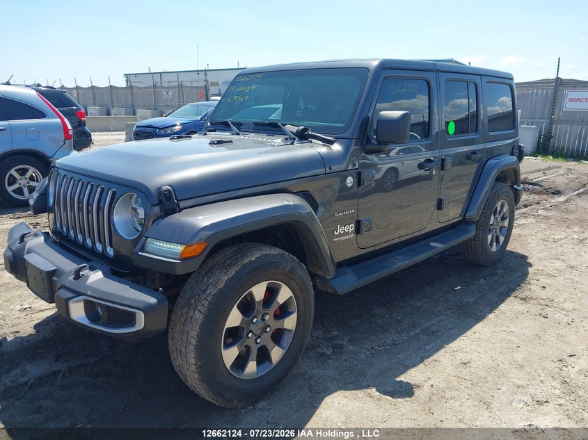 2019 Jeep Wrangler, Изъятое, IAAI, VIN 1C4HJXEG7KW675469 — фото 2