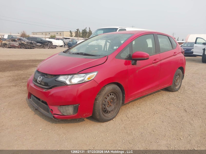 Vin: 3hggk5g57fm101485, lot: 3064519, honda fit lx 20152