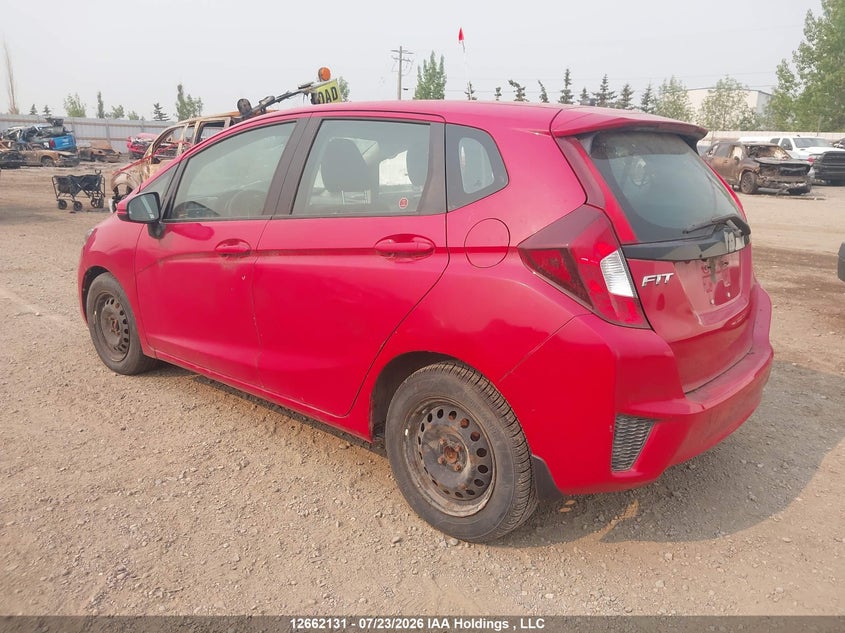 Vin: 3hggk5g57fm101485, lot: 3064519, honda fit lx 20153