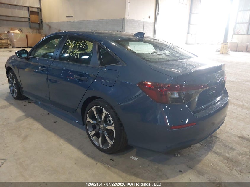 Vin: 2hgfe4f84th012895, lot: 3064539, honda civic sport hybrid/sport touring hybrid 20263