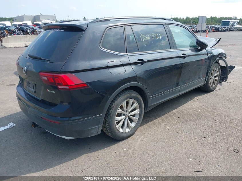 Vin: 3vv0b7ax2km009167, lot: 3064555, volkswagen tiguan trendline 20194