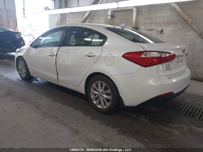 Vin: knafx4a66g5593552, lot: 3064562, kia forte lx 20163