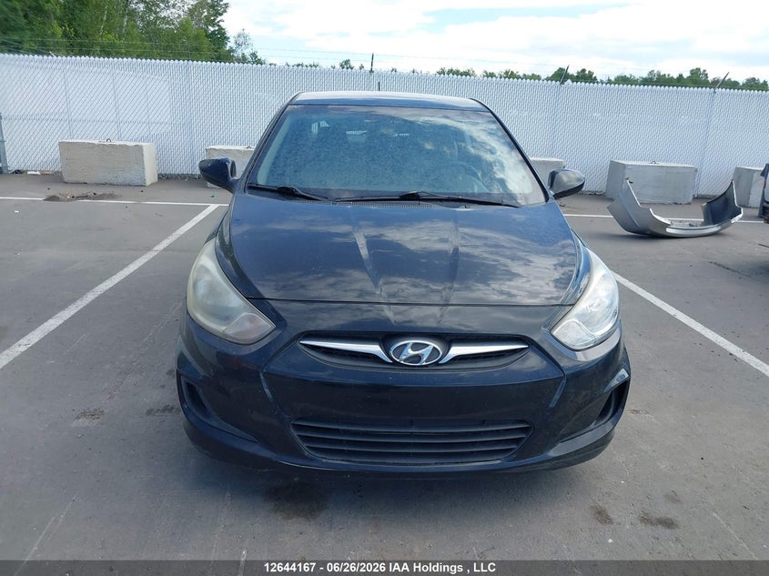 2013 Hyundai Accent Gl VIN: KMHCT4AE0DU287632 Lot: 12644167X