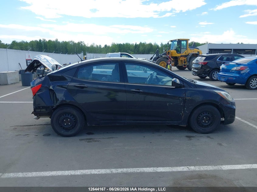 2013 Hyundai Accent Gl VIN: KMHCT4AE0DU287632 Lot: 12644167X