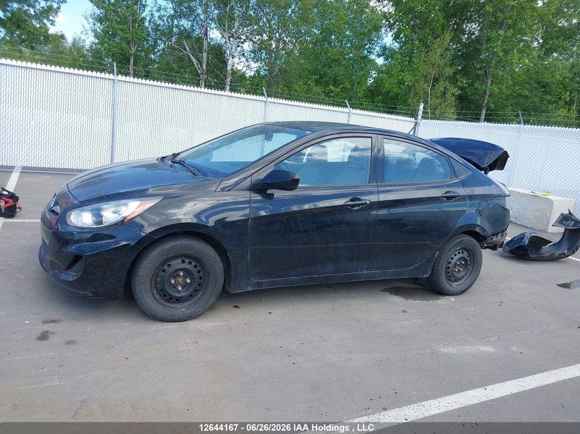 2013 Hyundai Accent Gl VIN: KMHCT4AE0DU287632 Lot: 12644167X