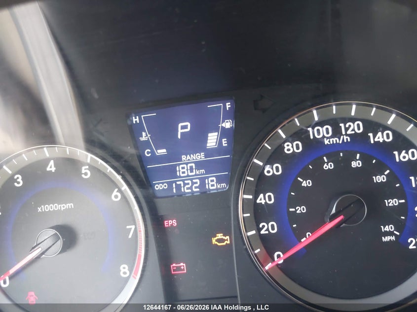 2013 Hyundai Accent Gl VIN: KMHCT4AE0DU287632 Lot: 12644167X