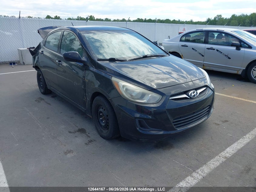 2013 Hyundai Accent Gl VIN: KMHCT4AE0DU287632 Lot: 12644167X