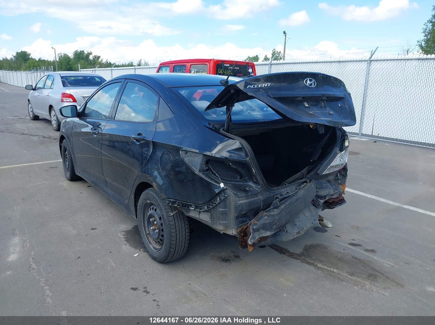 2013 Hyundai Accent Gl VIN: KMHCT4AE0DU287632 Lot: 12644167X