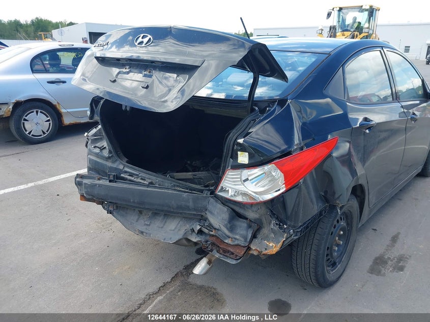 2013 Hyundai Accent Gl VIN: KMHCT4AE0DU287632 Lot: 12644167X