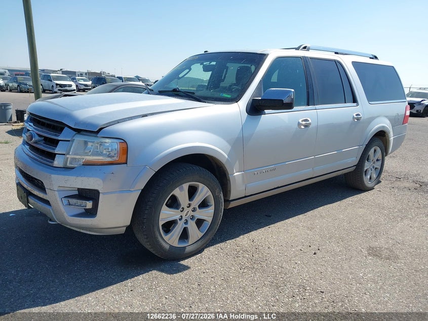 2017 Ford Expedition, Hail, IAAI, VIN 1FMJK1MTXHEA09985 — photo 2