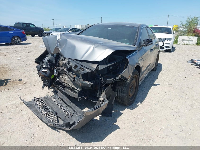 2019 Hyundai Sonata, Front, IAAI, VIN 5NPE34AF0KH769918 — photo 2